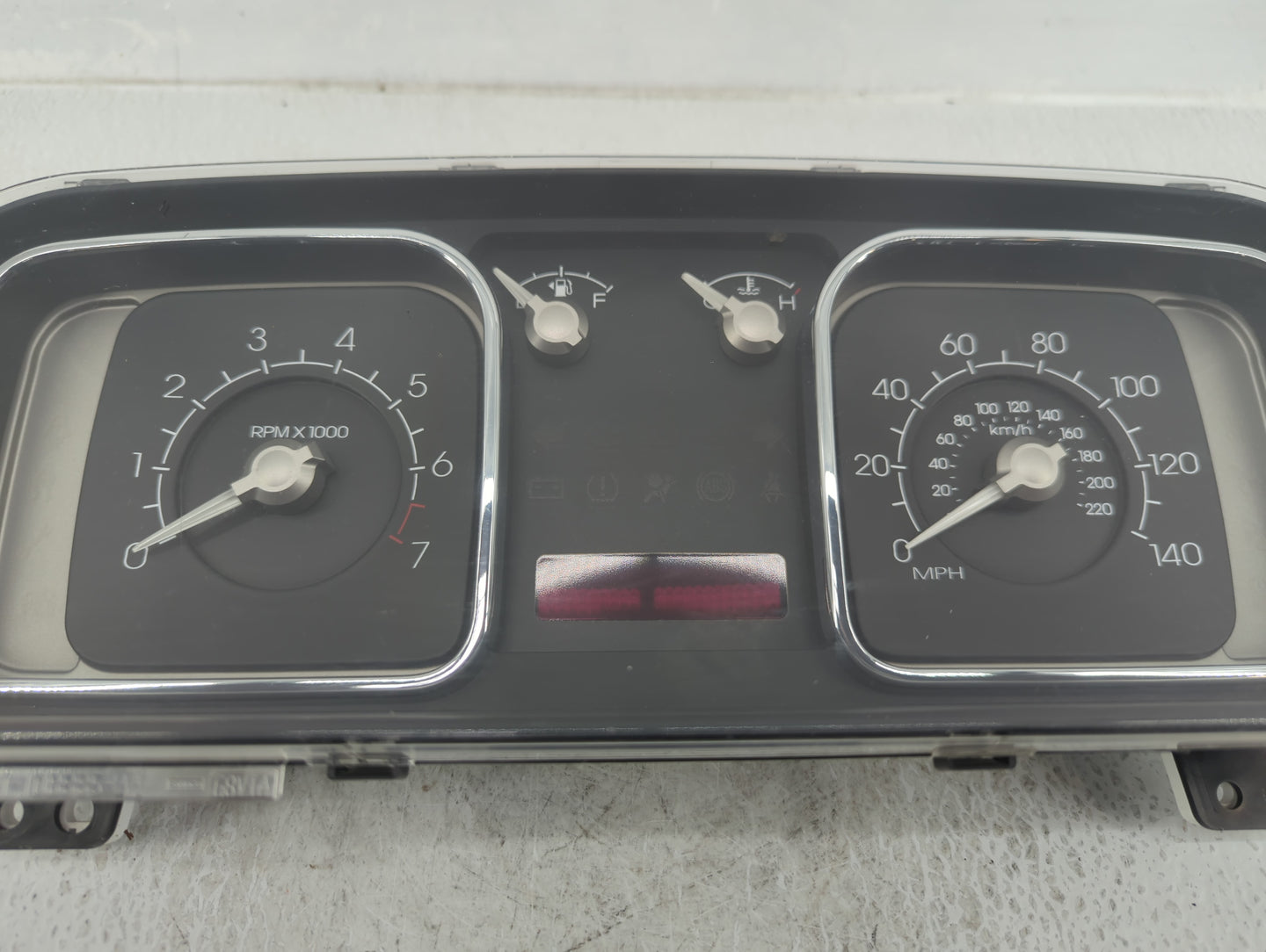 2012 Lincoln Mks Instrument Cluster Speedometer Gauges P/N:8A1T10849AC 8A1T-10849-AC Fits OEM Used Auto Parts - Oemusedautop