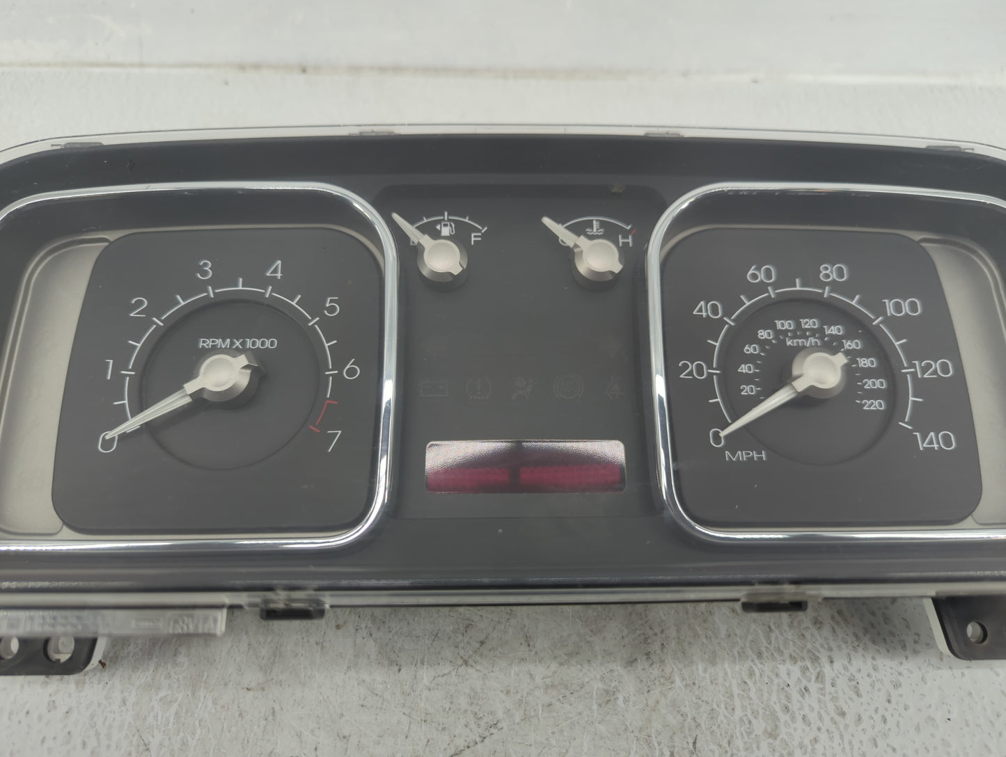 2012 Lincoln Mks Instrument Cluster Speedometer Gauges P/N:8A1T10849AC 8A1T-10849-AC Fits OEM Used Auto Parts - Oemusedautop