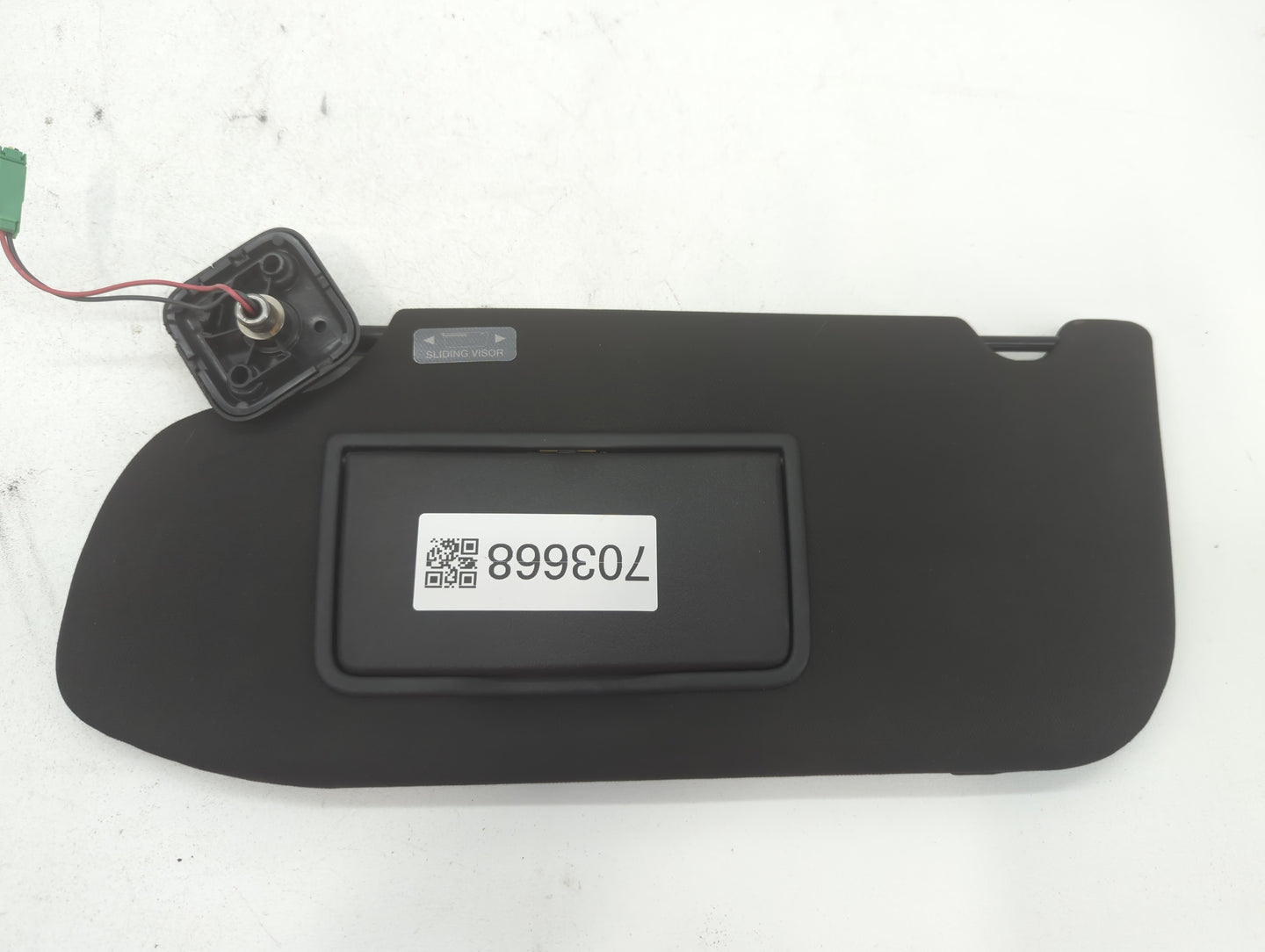 2010-2016 Lincoln Mks Sun Visor Shade Replacement Passenger Right Mirror Fits OEM Used Auto Parts - Oemusedautoparts1.com