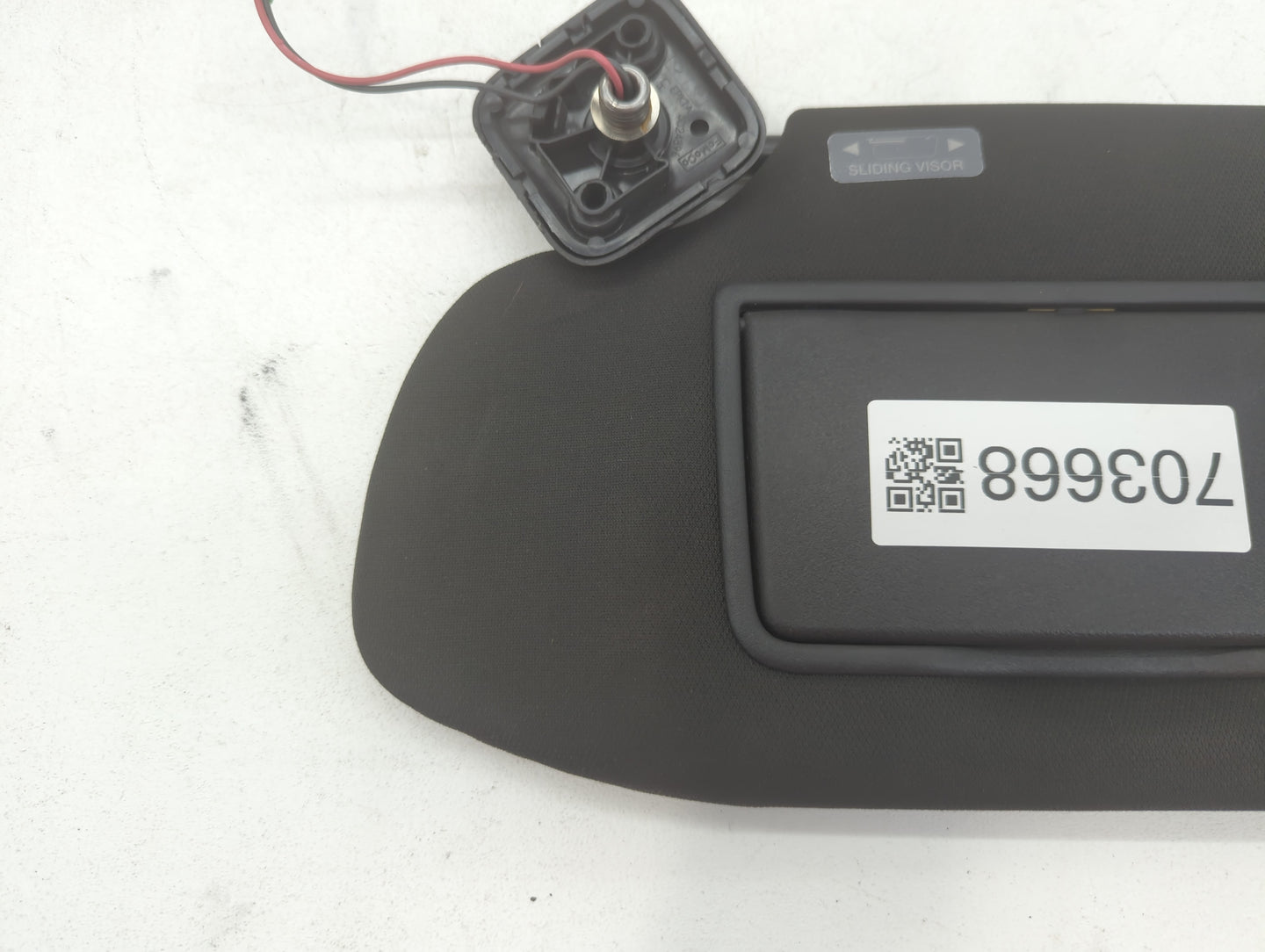 2010-2016 Lincoln Mks Sun Visor Shade Replacement Passenger Right Mirror Fits OEM Used Auto Parts - Oemusedautoparts1.com