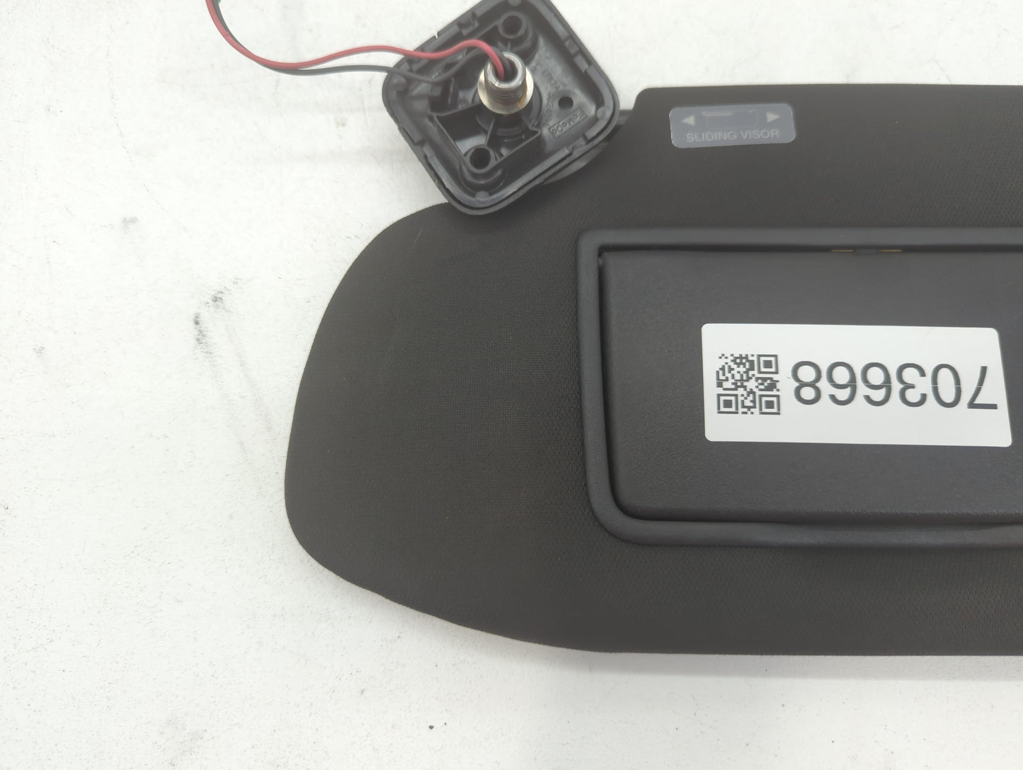 2010-2016 Lincoln Mks Sun Visor Shade Replacement Passenger Right Mirror Fits OEM Used Auto Parts - Oemusedautoparts1.com
