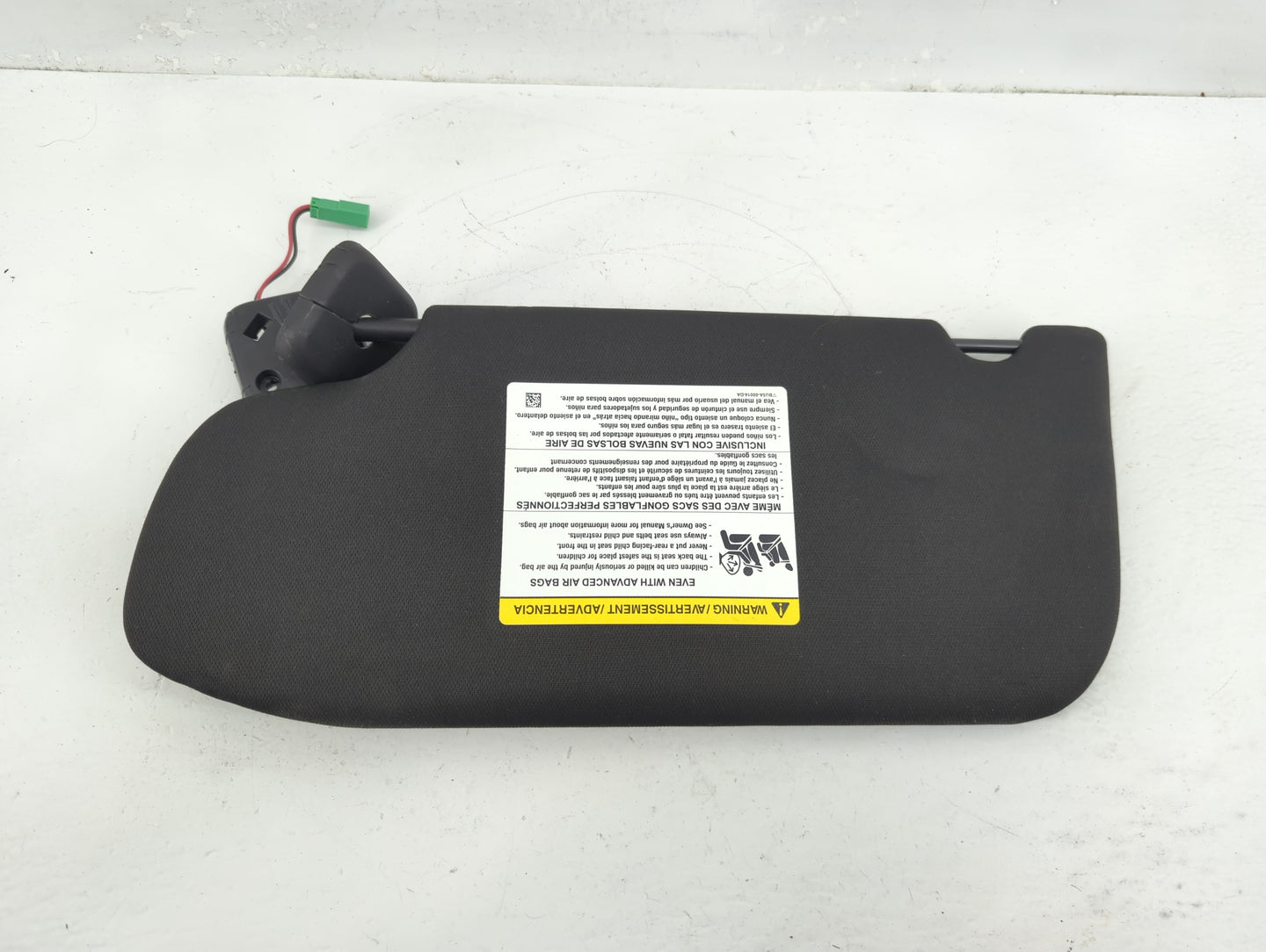 2010-2016 Lincoln Mks Sun Visor Shade Replacement Passenger Right Mirror Fits OEM Used Auto Parts - Oemusedautoparts1.com
