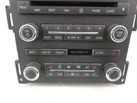 2012 Lincoln Mks Radio AM FM Cd Player Receiver Replacement Fits OEM Used Auto Parts - Oemusedautoparts1.com