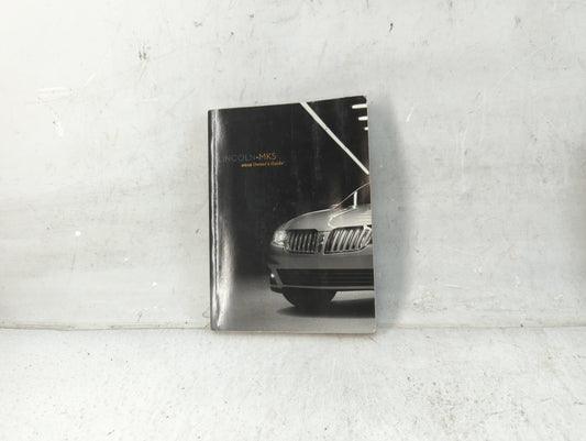 2012 Lincoln Mks Owners Manual Book Guide P/N:CA5J 19A321 AA OEM Used Auto Parts
