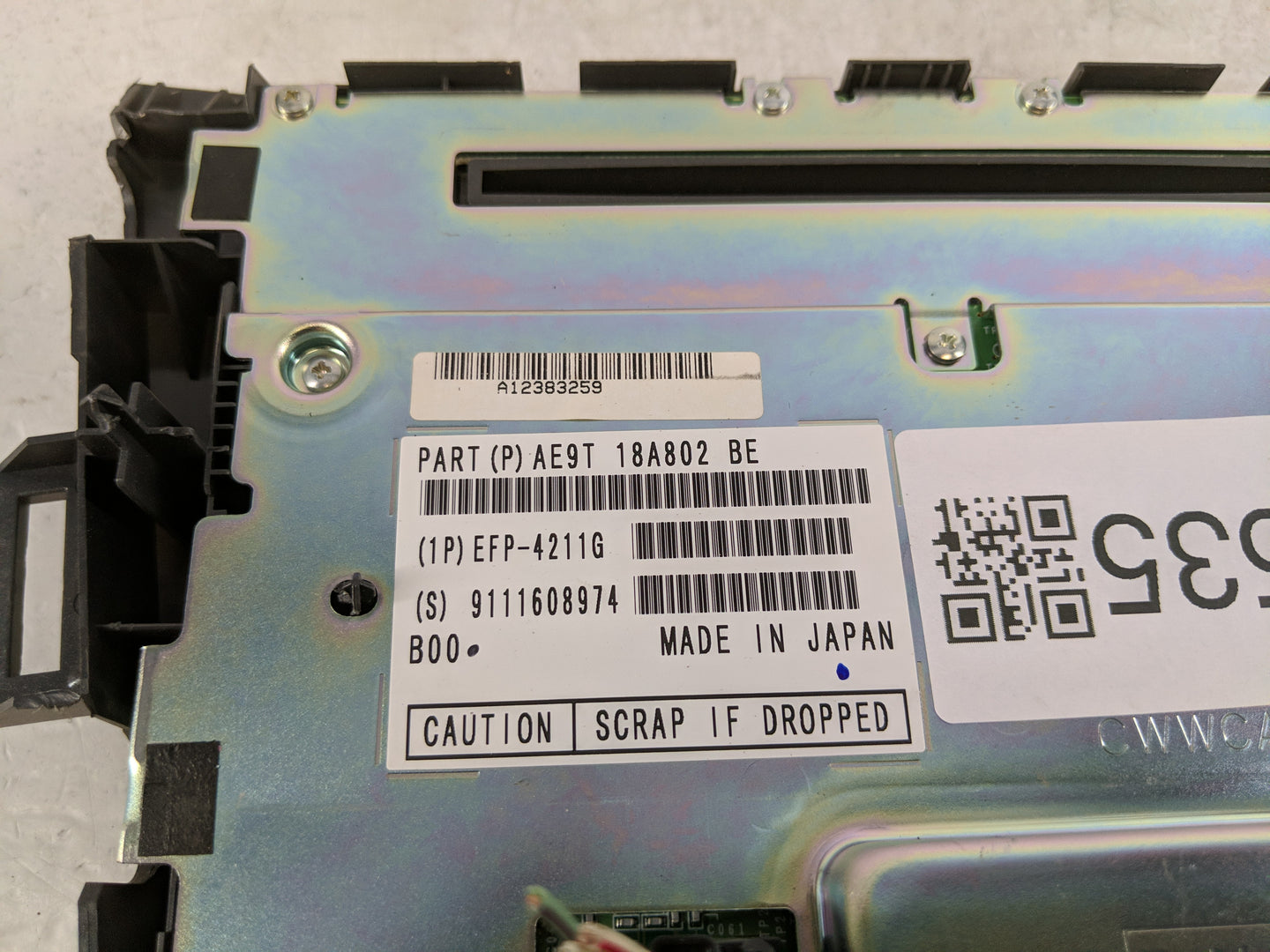 2010-2012 Lincoln Mkt Radio AM FM Cd Player Receiver Replacement P/N:AE9T-18A802-BE Fits Fits 2010 2011 2012 OEM Used Auto P