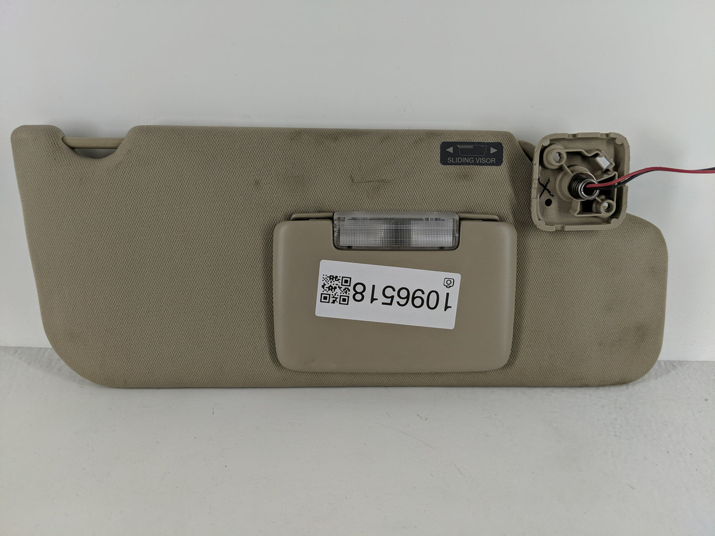 2011-2015 Lincoln Mkx Sun Visor Shade Replacement Passenger Right Mirror Fits Fits 2011 2012 2013 2014 2015 OEM Used Auto Pa