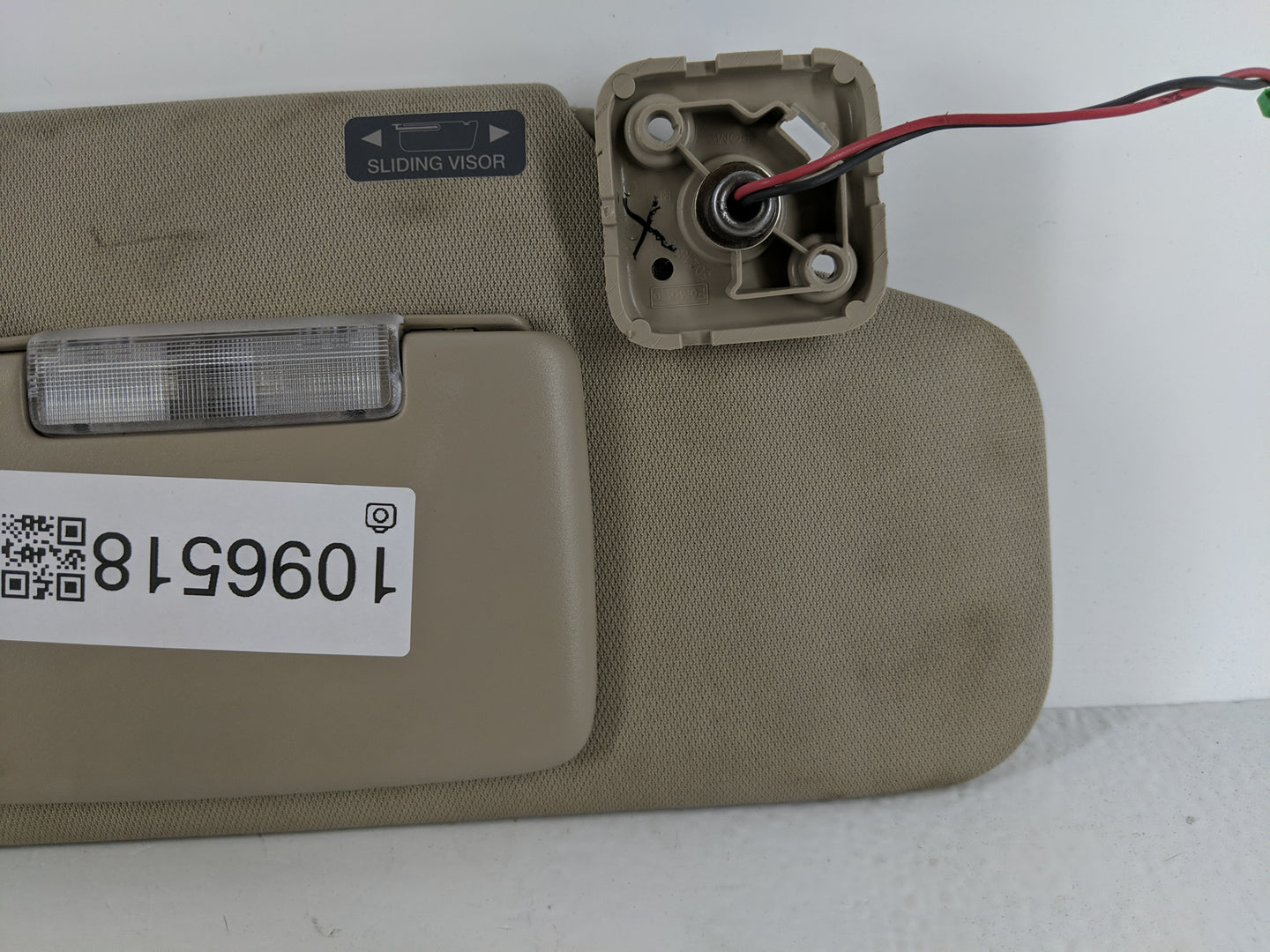 2011-2015 Lincoln Mkx Sun Visor Shade Replacement Passenger Right Mirror Fits Fits 2011 2012 2013 2014 2015 OEM Used Auto Pa