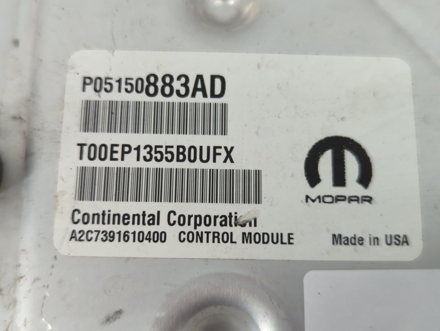 2011-2012 Lincoln Mkx PCM Engine Control Computer ECU ECM PCU OEM P/N:P05150883AD Fits Fits 2011 2012 2013 OEM Used Auto Par