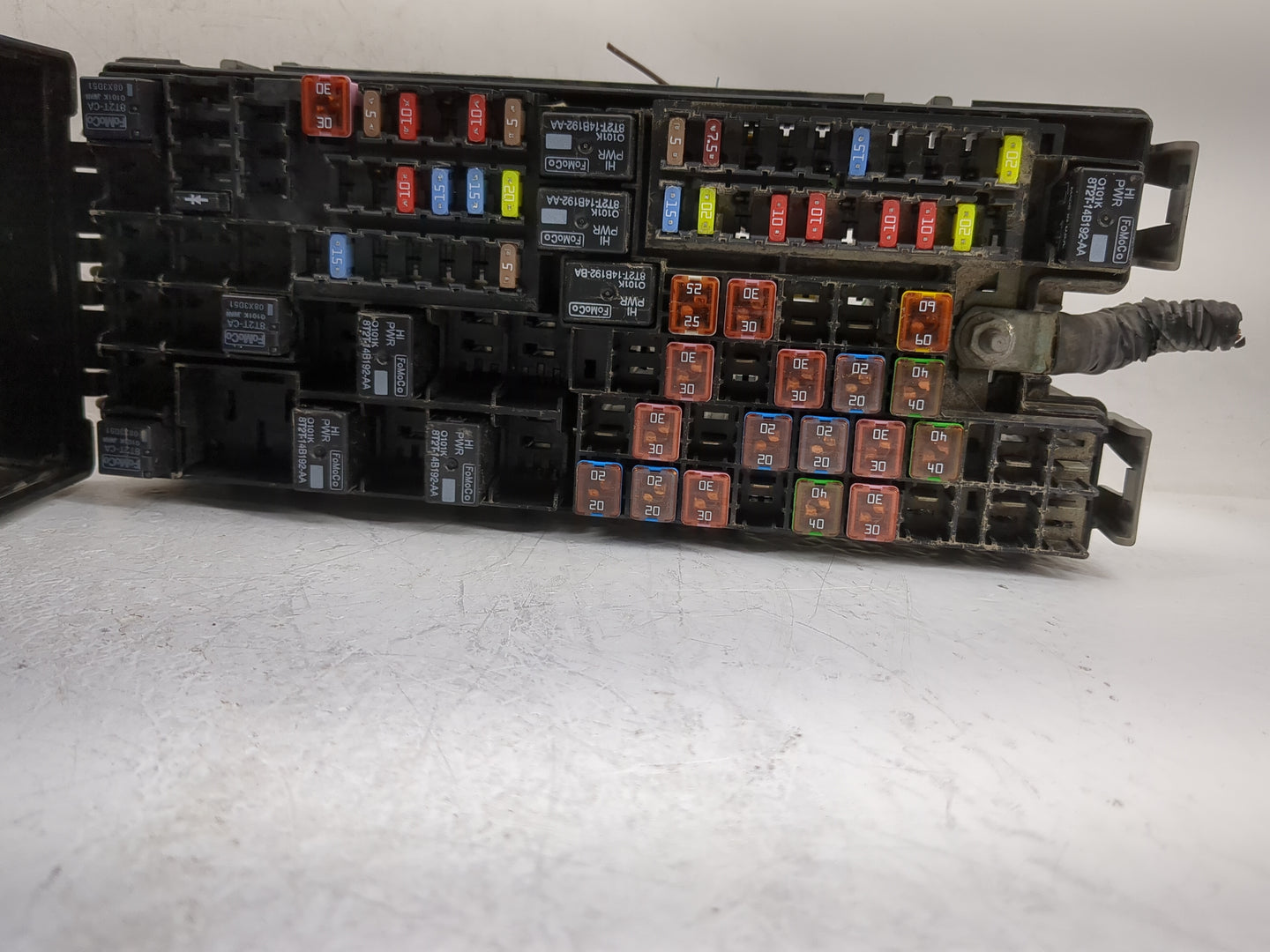 2012-2015 Lincoln Mkx Fusebox Fuse Box Panel Relay Module P/N:CA1T-14290-FF Fits Fits 2012 2013 2014 2015 OEM Used Auto Part