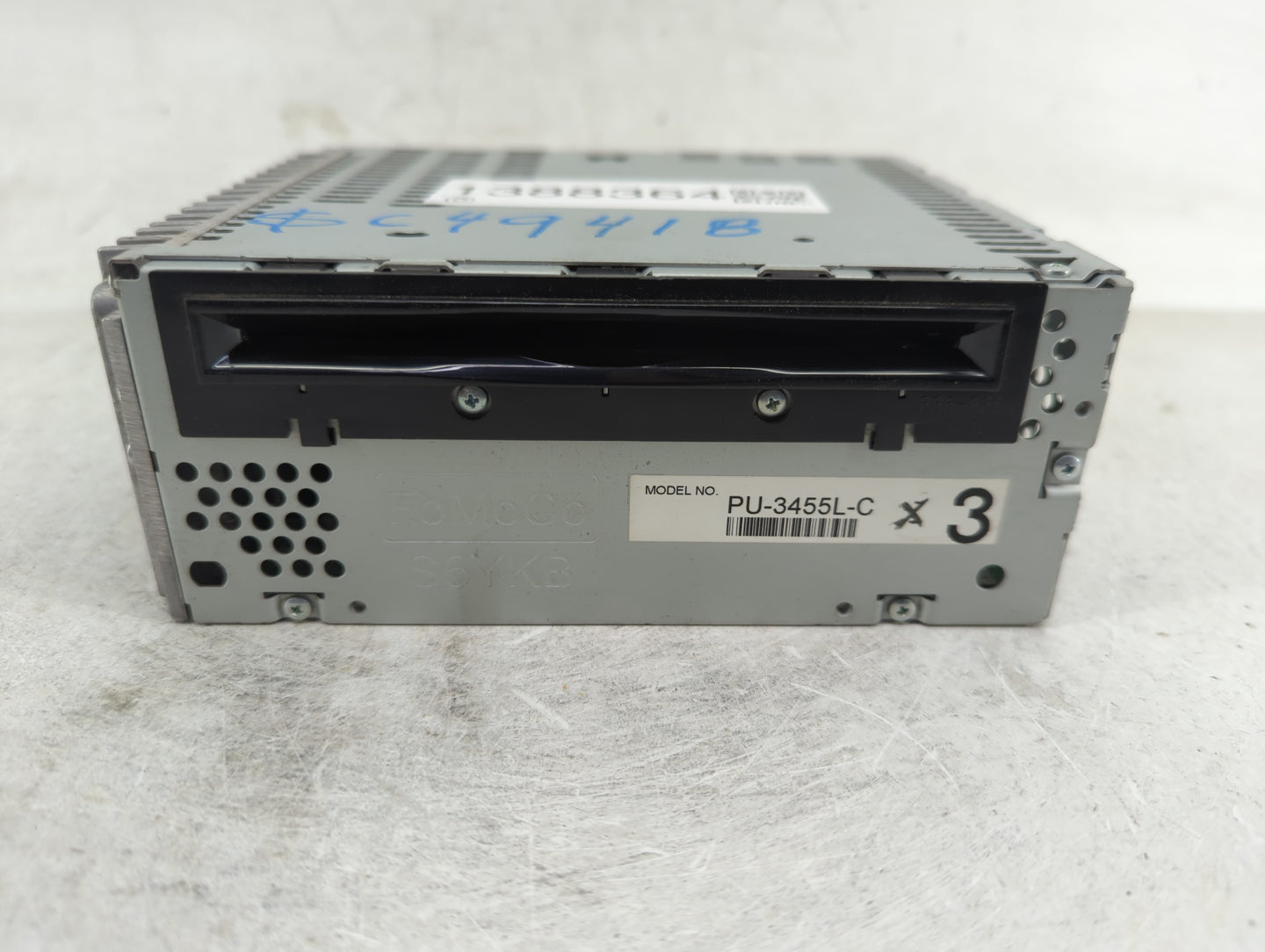 2012 Lincoln Mkx Radio AM FM Cd Player Receiver Replacement P/N:CT4T-19C107-CD Fits OEM Used Auto Parts - Oemusedautoparts1.
