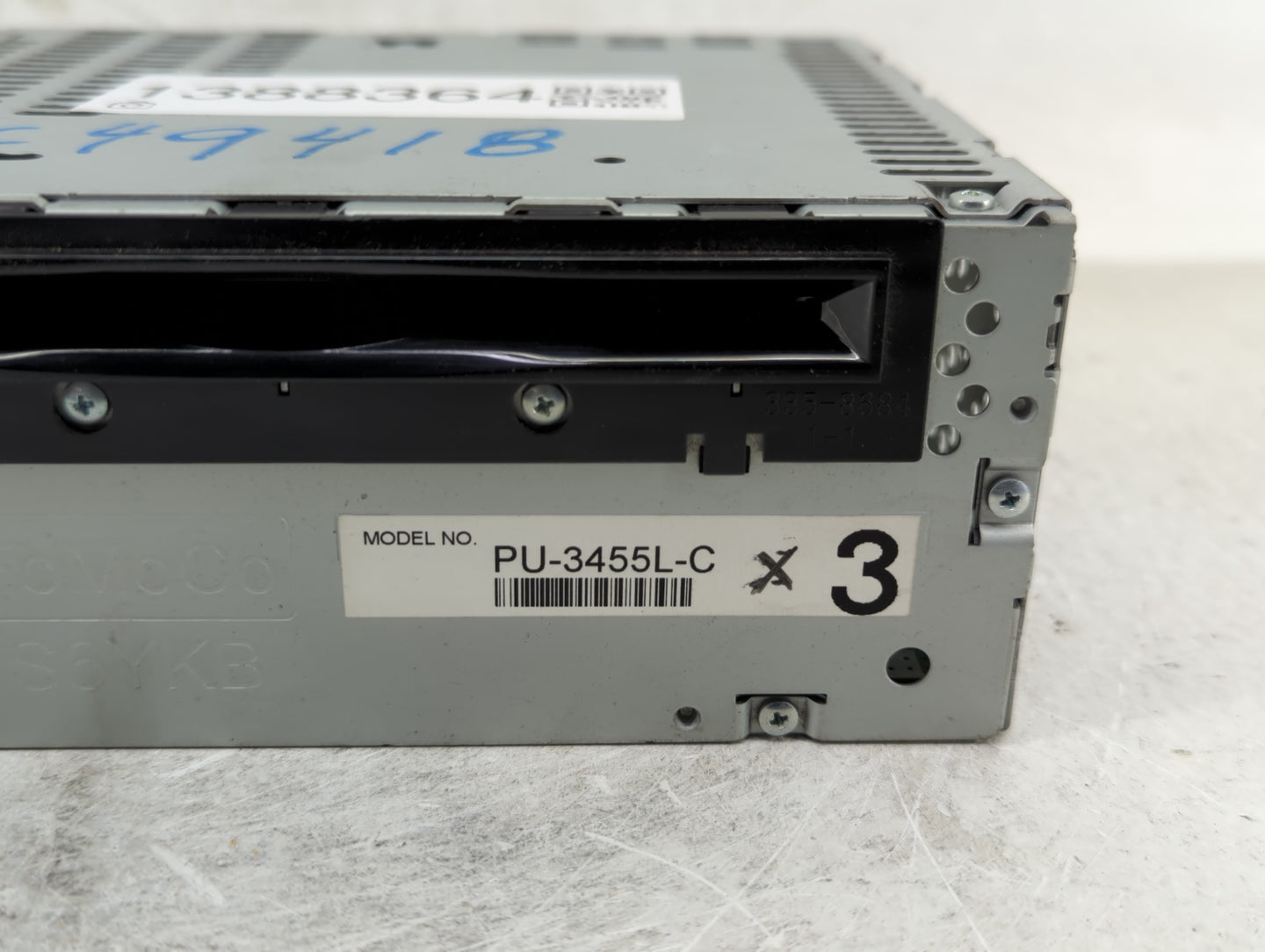 2012 Lincoln Mkx Radio AM FM Cd Player Receiver Replacement P/N:CT4T-19C107-CD Fits OEM Used Auto Parts - Oemusedautoparts1.