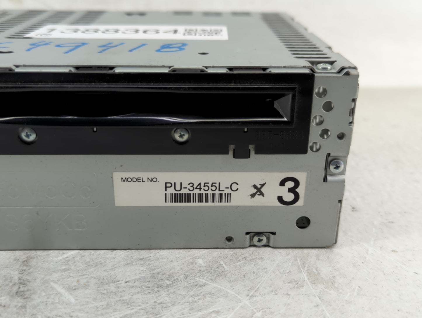 2012 Lincoln Mkx Radio AM FM Cd Player Receiver Replacement P/N:CT4T-19C107-CD Fits OEM Used Auto Parts - Oemusedautoparts1.