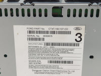 2012 Lincoln Mkx Radio AM FM Cd Player Receiver Replacement P/N:CT4T-19C107-CD Fits OEM Used Auto Parts - Oemusedautoparts1.