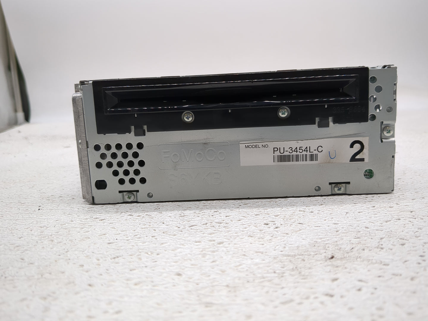 2012 Lincoln Mkx Radio AM FM Cd Player Receiver Replacement P/N:CT4T-19C107-BD Fits OEM Used Auto Parts - Oemusedautoparts1.