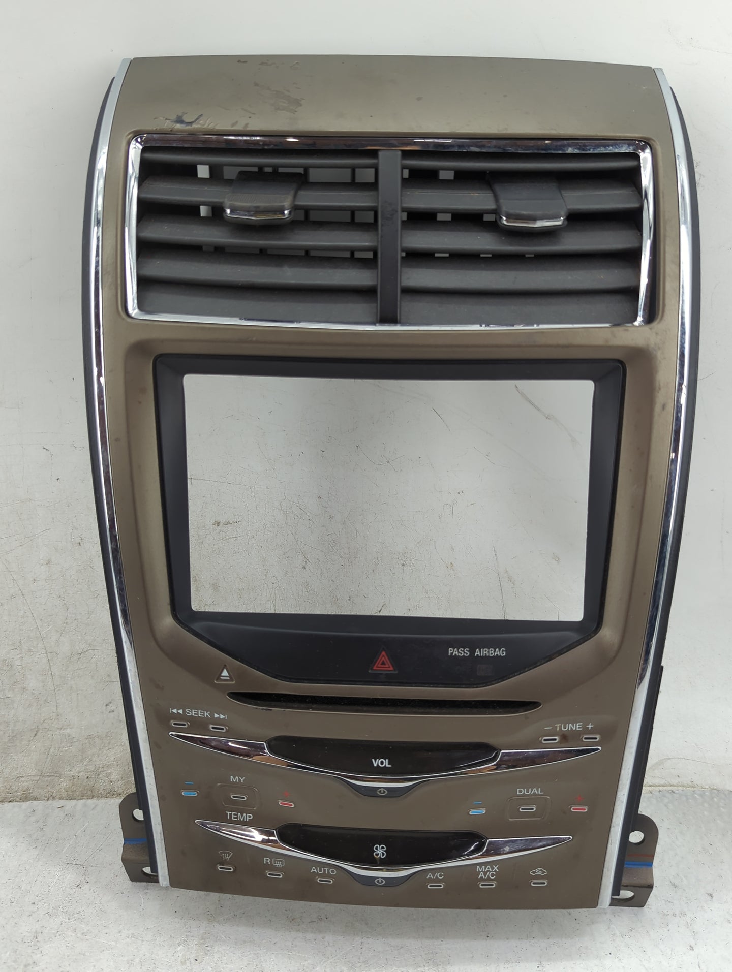 2012-2012 Lincoln Mkx Radio Control Panel - Oemusedautoparts1.com