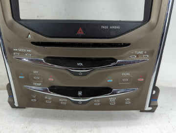 2012-2012 Lincoln Mkx Radio Control Panel