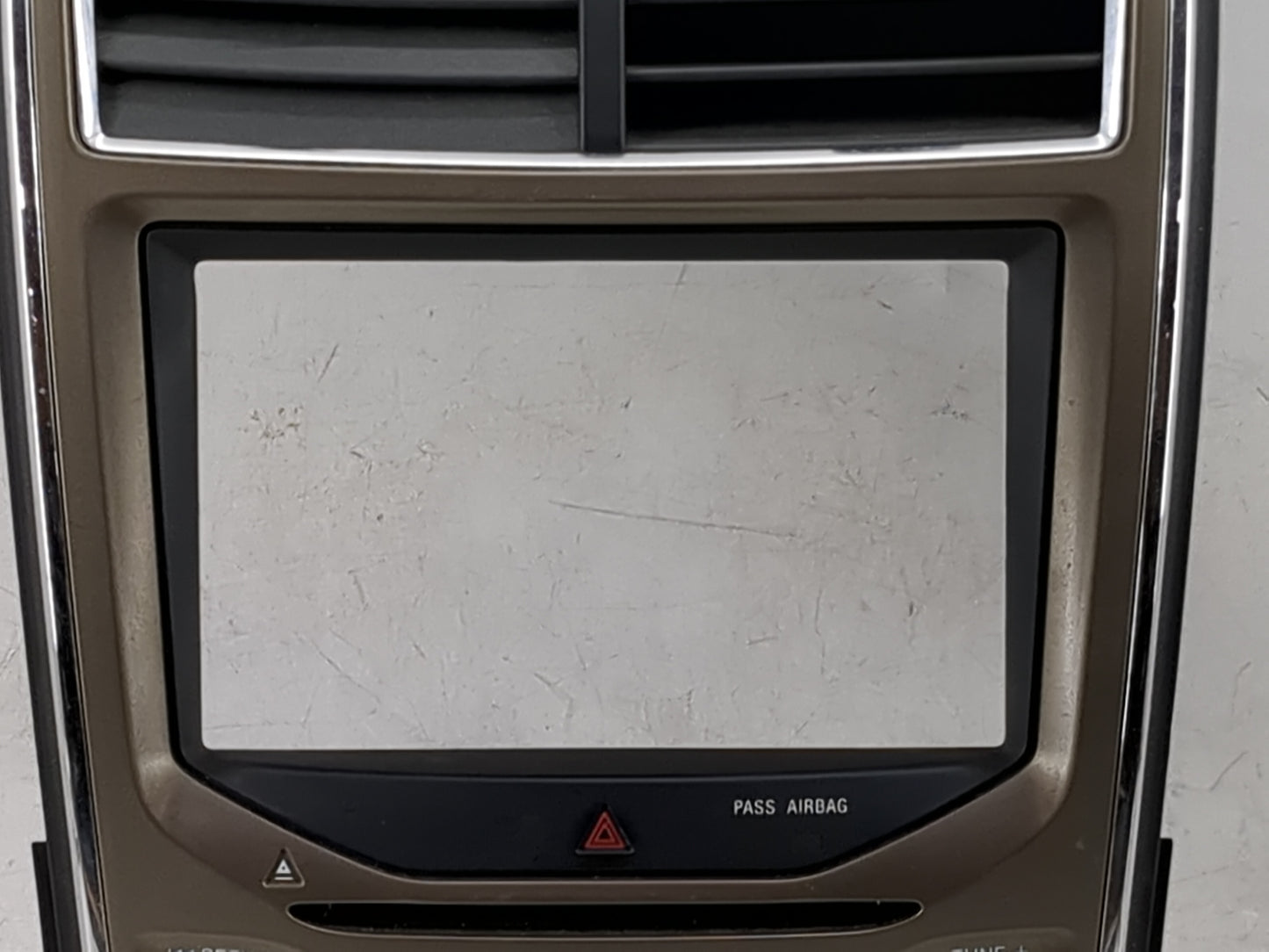 2012-2012 Lincoln Mkx Radio Control Panel Champagne - Oemusedautoparts1.com