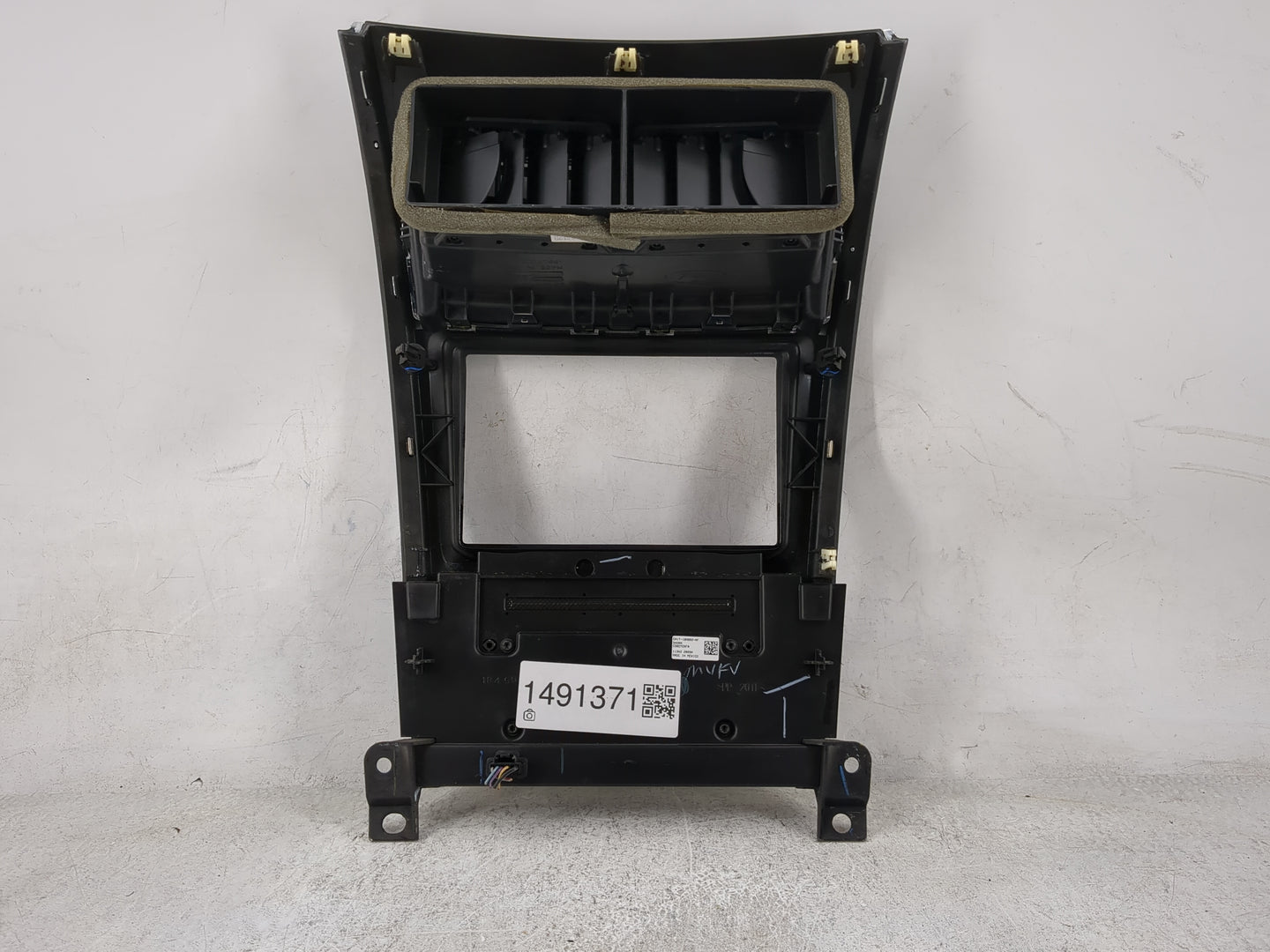 2012-2012 Lincoln Mkx Radio Control Panel Champagne - Oemusedautoparts1.com