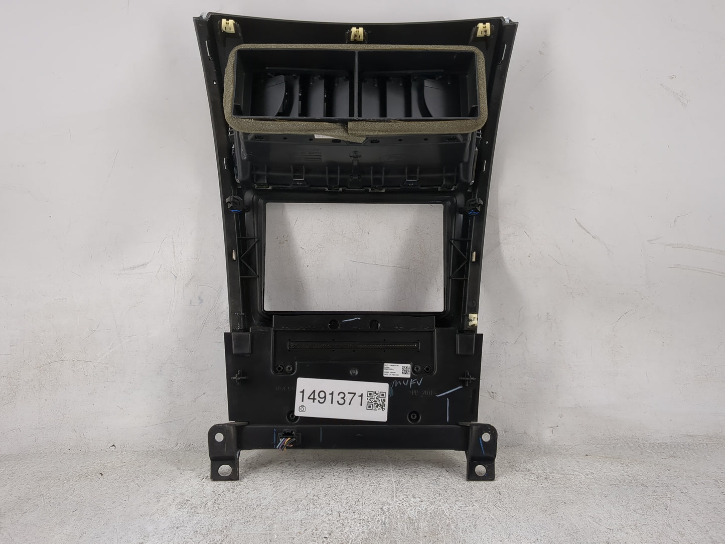 2012-2012 Lincoln Mkx Radio Control Panel Champagne - Oemusedautoparts1.com