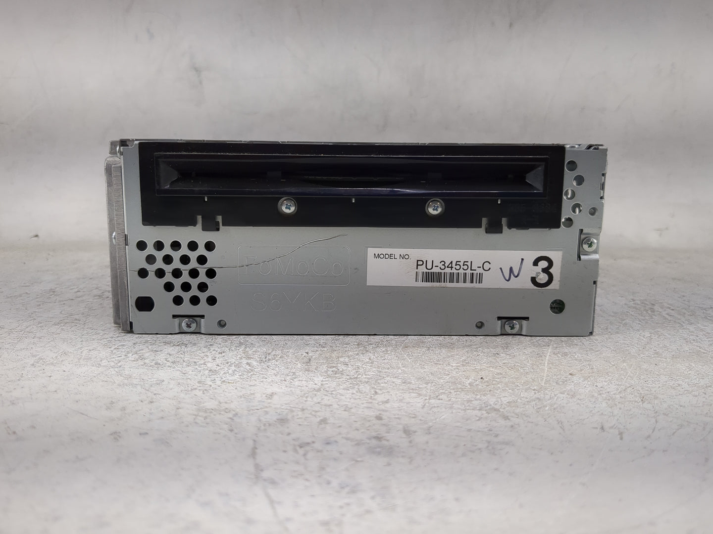 2012 Lincoln Mkx Radio AM FM Cd Player Receiver Replacement P/N:PU-3455L-C CT4T-19C107-CD Fits OEM Used Auto Parts - Oemused