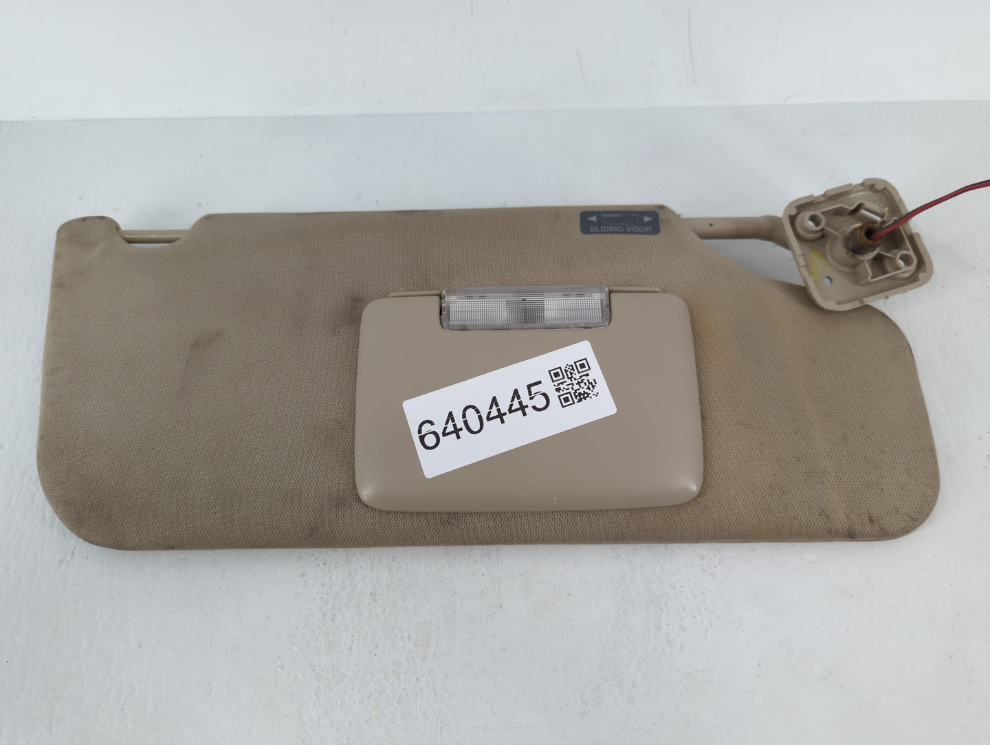 2011-2015 Lincoln Mkx Sun Visor Shade Replacement Passenger Right Mirror Fits Fits 2011 2012 2013 2014 2015 OEM Used Auto Pa