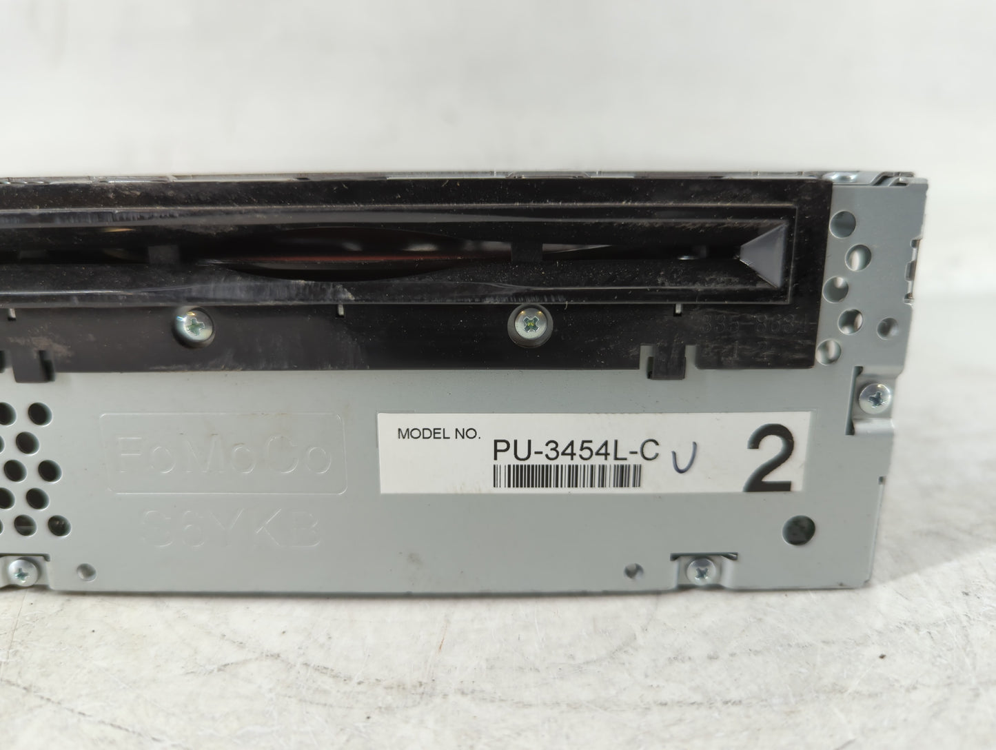 2012-2013 Lincoln Mkx Radio AM FM Cd Player Receiver Replacement P/N:CT4T-19C107-BD Fits Fits 2012 2013 OEM Used Auto Parts 