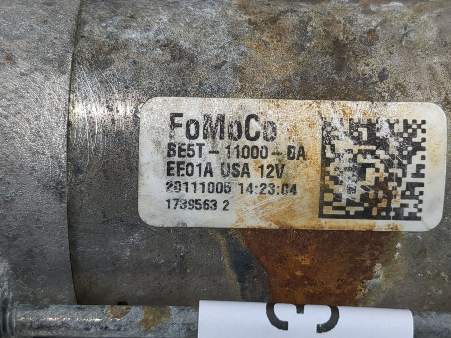 2011-2012 Lincoln Mkz Car Starter Motor Solenoid OEM P/N:759155-01 Fits Fits 2011 2012 OEM Used Auto Parts - Oemusedautopart
