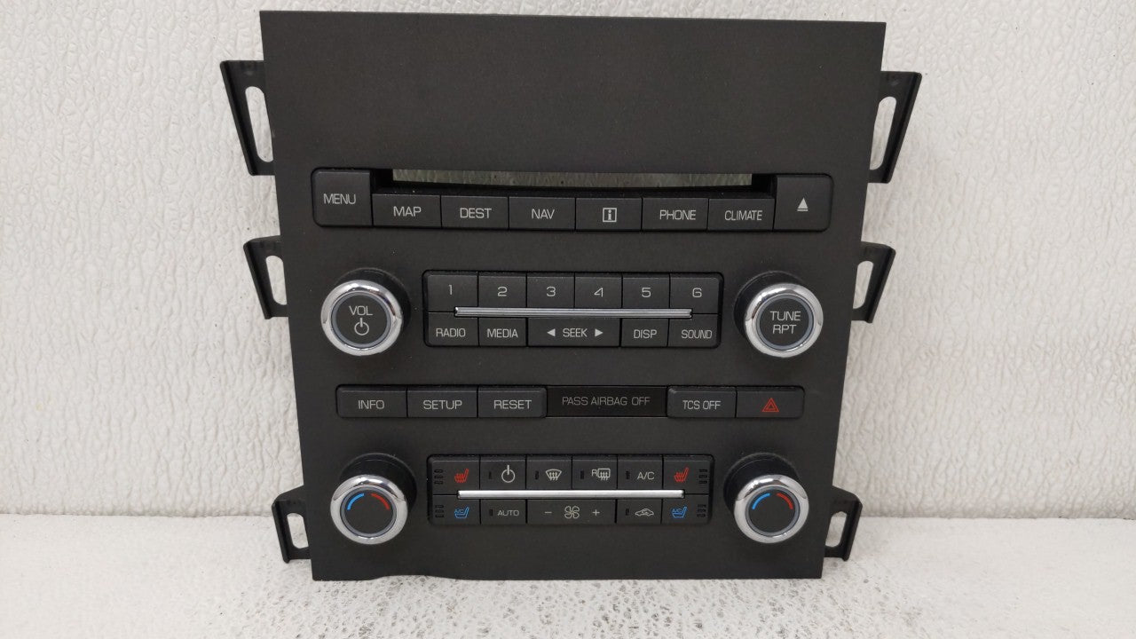 2011-2012 Lincoln Mkz Radio Control Panel - Oemusedautoparts1.com