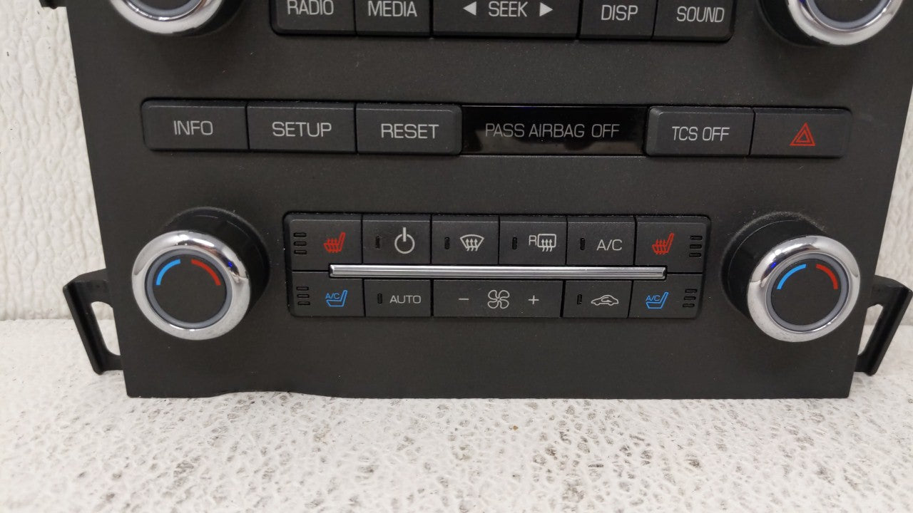 2011-2012 Lincoln Mkz Radio Control Panel - Oemusedautoparts1.com