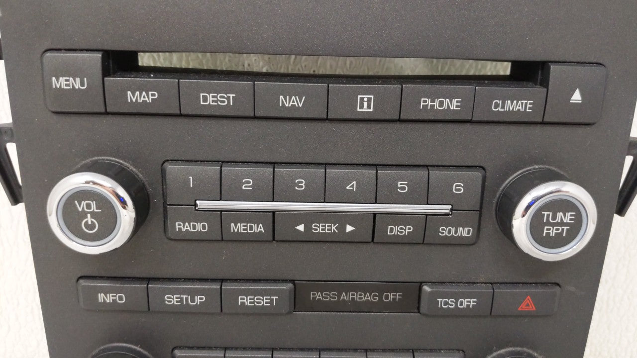 2011-2012 Lincoln Mkz Radio Control Panel - Oemusedautoparts1.com