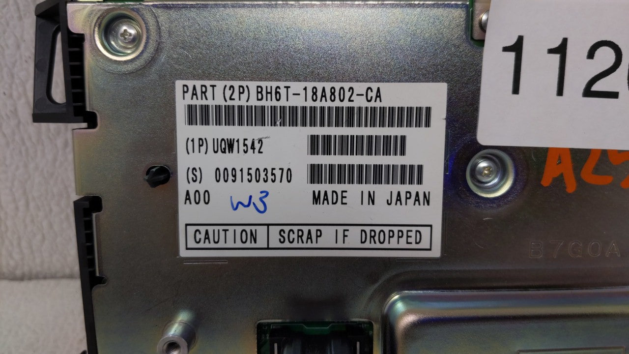 2011-2012 Lincoln Mkz Radio Control Panel - Oemusedautoparts1.com