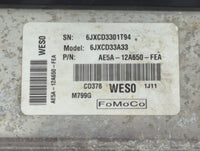 2011-2012 Lincoln Mkz PCM Engine Control Computer ECU ECM PCU OEM P/N:AE5A-12A650-FEA Fits Fits 2011 2012 OEM Used Auto Part