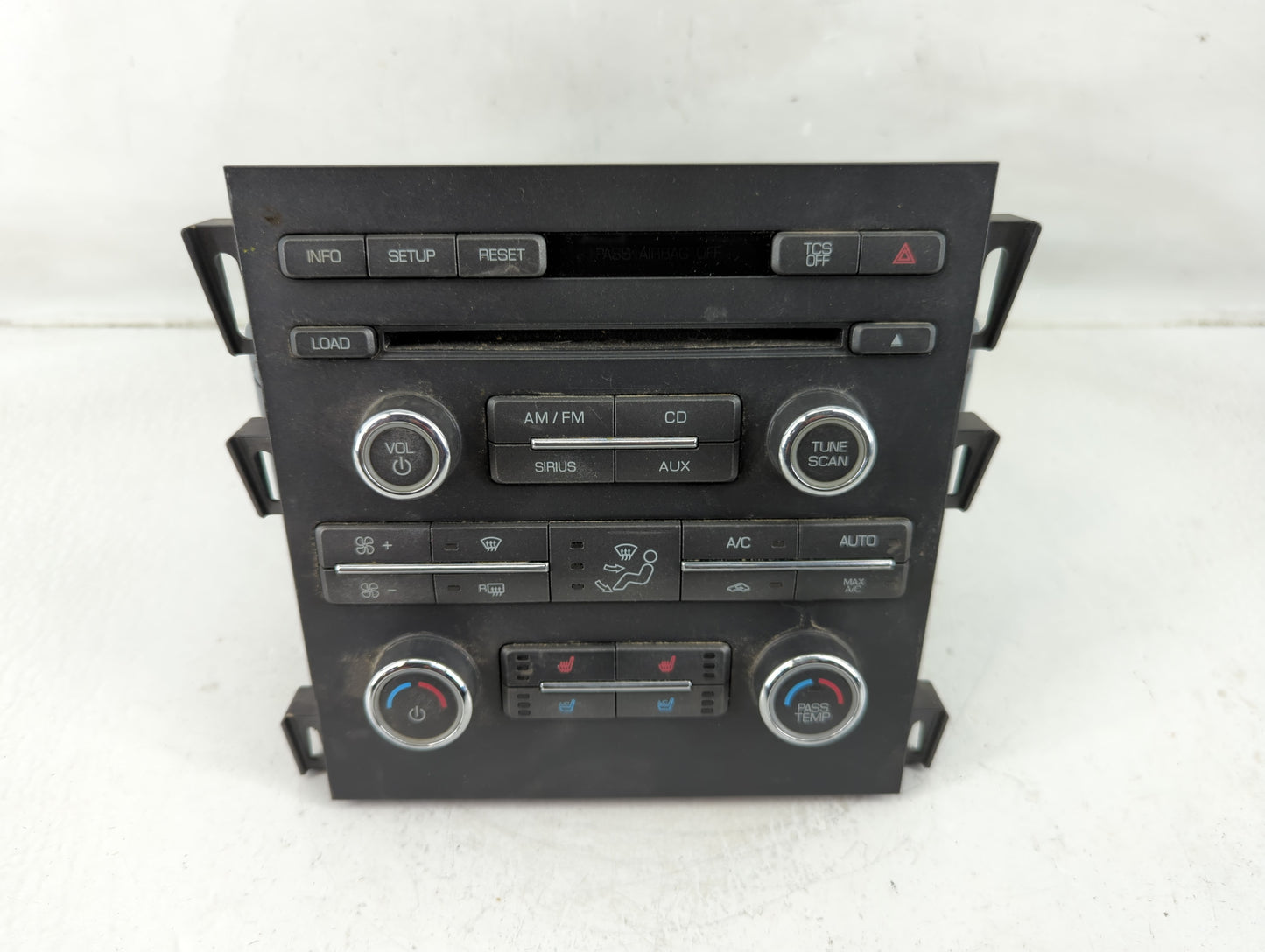 2012 Lincoln Mkz Radio AM FM Cd Player Receiver Replacement P/N:CH6T-19C158-AC Fits OEM Used Auto Parts - Oemusedautoparts1.