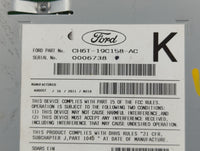 2012 Lincoln Mkz Radio AM FM Cd Player Receiver Replacement P/N:CH6T-19C158-AC Fits OEM Used Auto Parts - Oemusedautoparts1.
