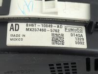 2011-2012 Lincoln Mkz Instrument Cluster Speedometer Gauges P/N:BH6T-10849-AD Fits Fits 2011 2012 OEM Used Auto Parts - Oemu