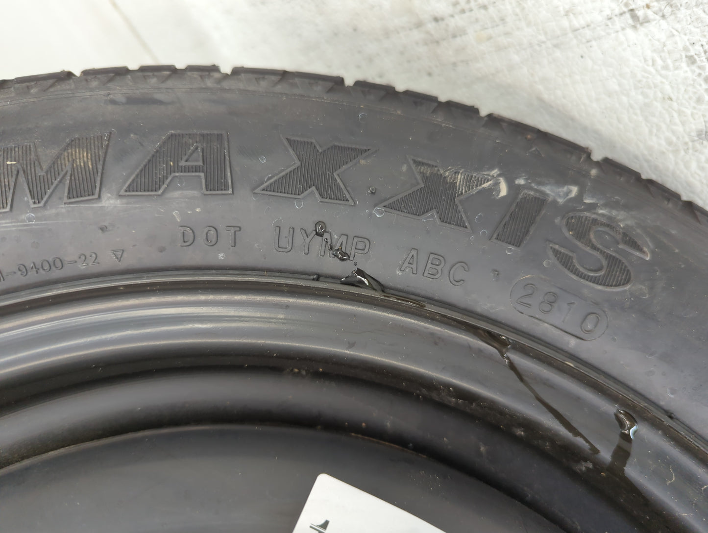 2010-2012 Lincoln Mkz Spare Donut Tire Wheel Rim Oem - Oemusedautoparts1.com