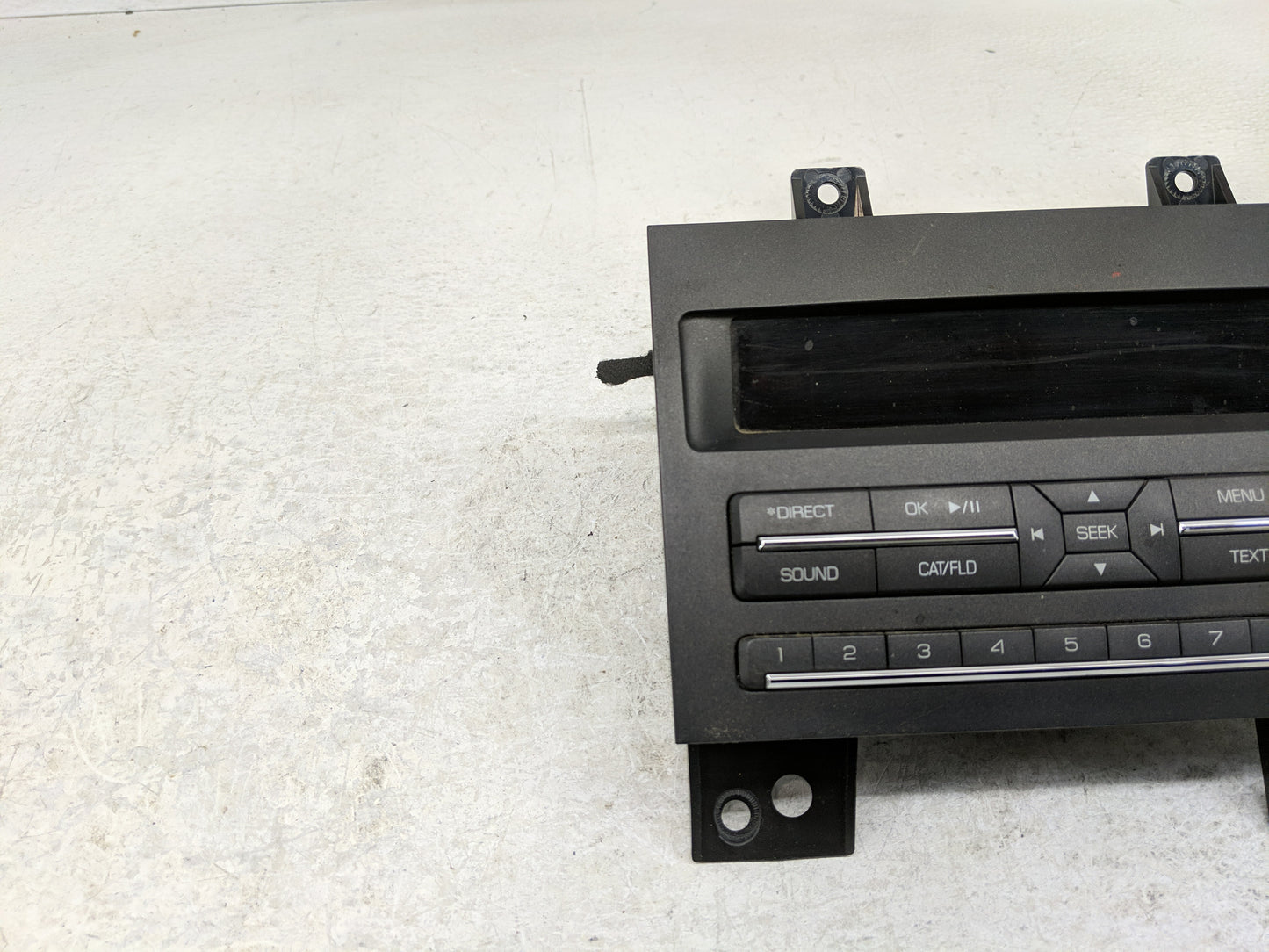 2012 Lincoln Mkz Radio AM FM Cd Player Receiver Replacement Fits OEM Used Auto Parts - Oemusedautoparts1.com