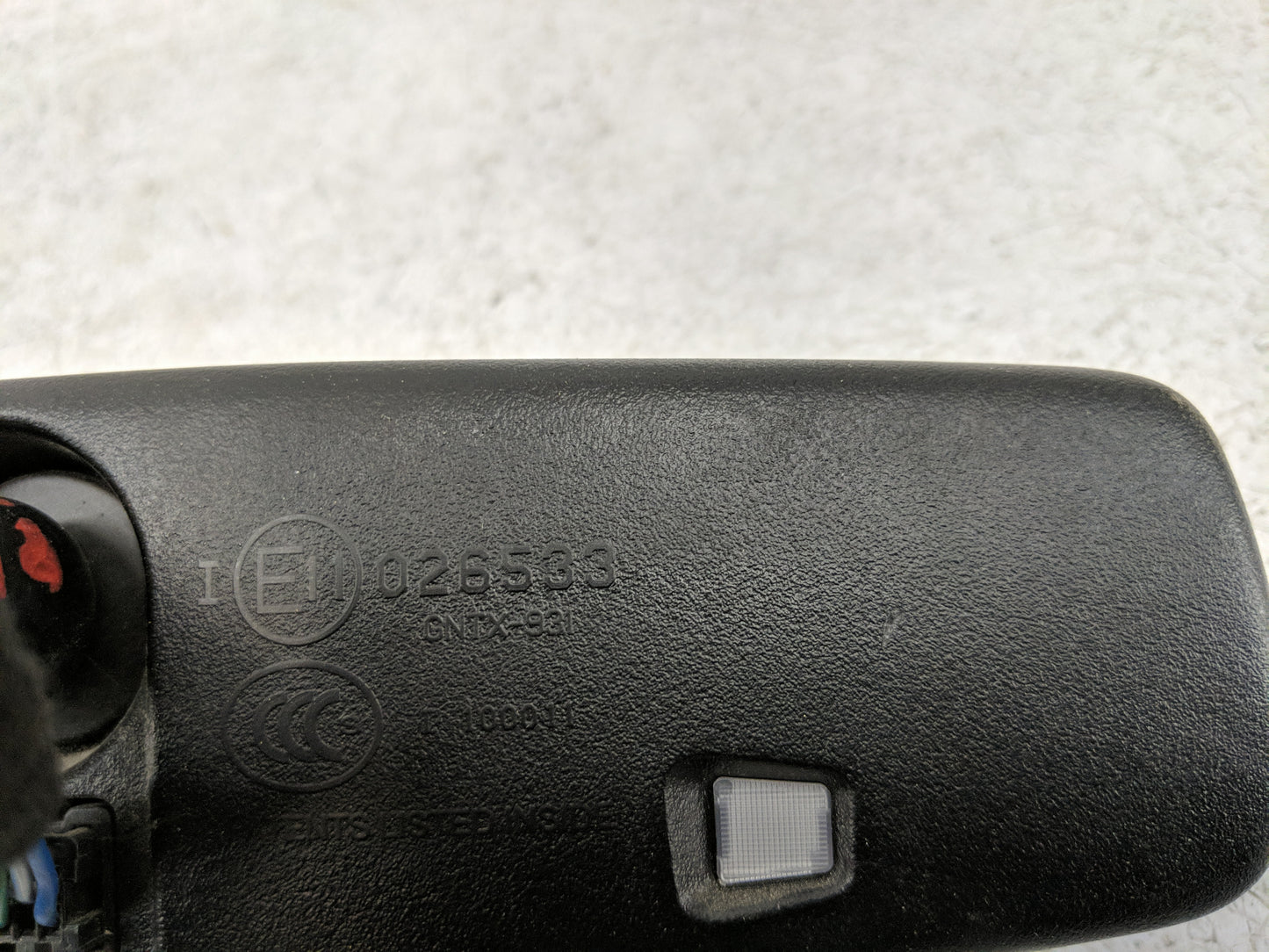 2012 Lincoln Mkz Interior Rear View Mirror Replacement OEM Fits OEM Used Auto Parts - Oemusedautoparts1.com