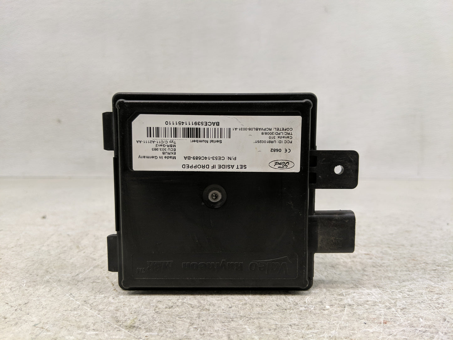 2012 Lincoln Mkz PCM Engine Control Computer ECU ECM PCU OEM P/N:CE53-14C689-BA C1CT11-A2111-AA Fits OEM Used Auto Parts - O
