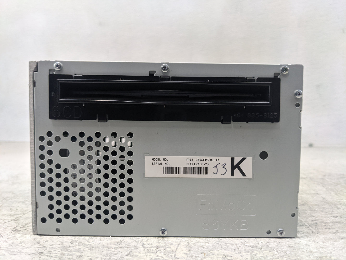 2012 Lincoln Mkz Radio AM FM Cd Player Receiver Replacement P/N:CH6T-19C158-AC Fits OEM Used Auto Parts - Oemusedautoparts1.