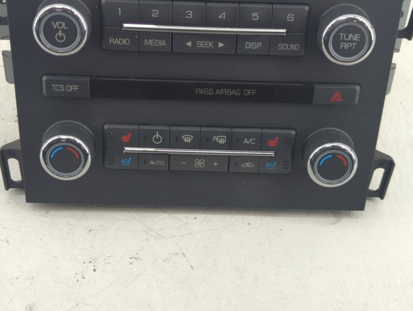 2011-2012 Lincoln Mkz Radio AM FM Cd Player Receiver Replacement P/N:CH6T 18K931JA Fits Fits 2011 2012 OEM Used Auto Parts -