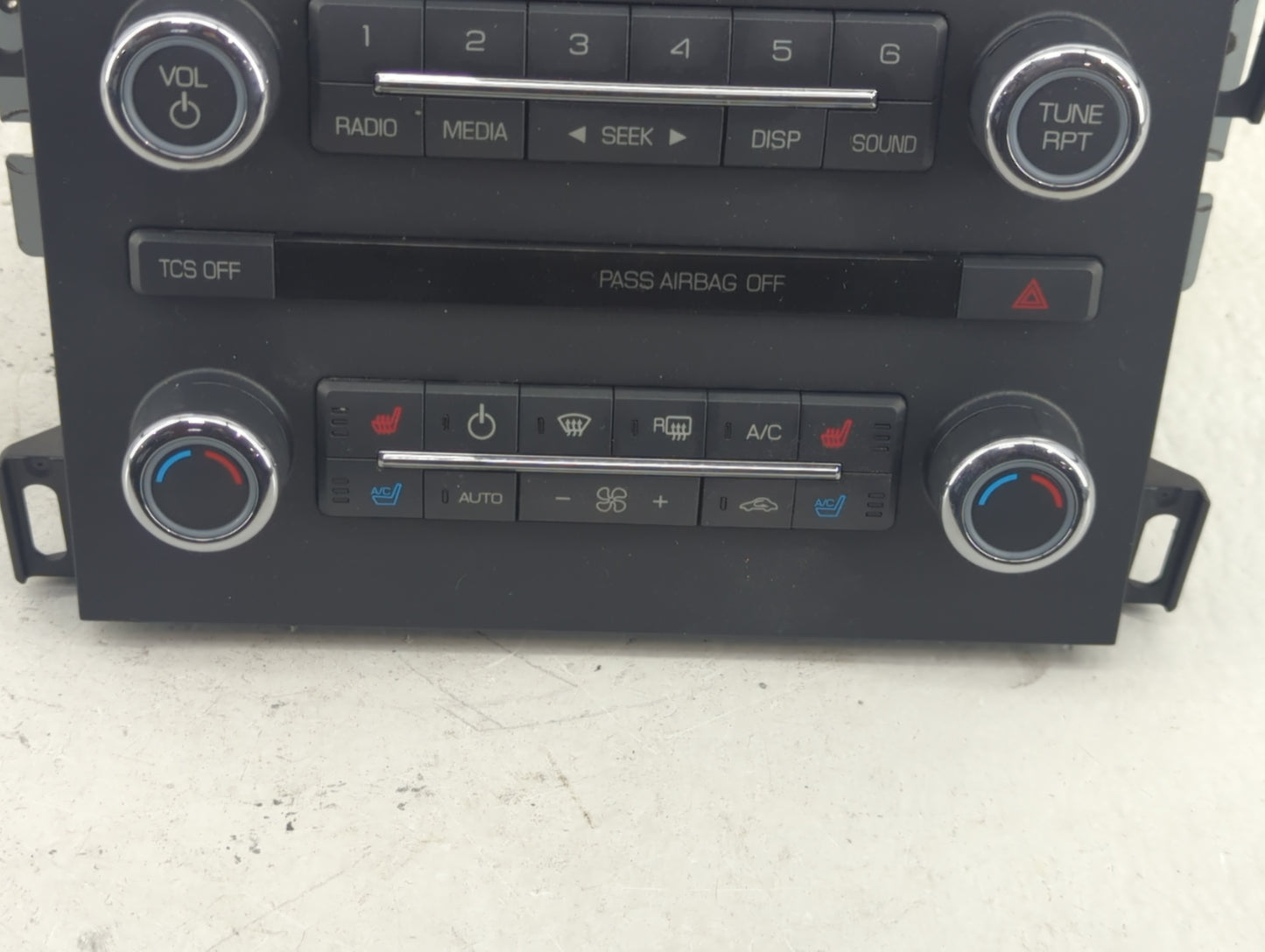 2011-2012 Lincoln Mkz Radio AM FM Cd Player Receiver Replacement P/N:CH6T 18K931JA Fits Fits 2011 2012 OEM Used Auto Parts -
