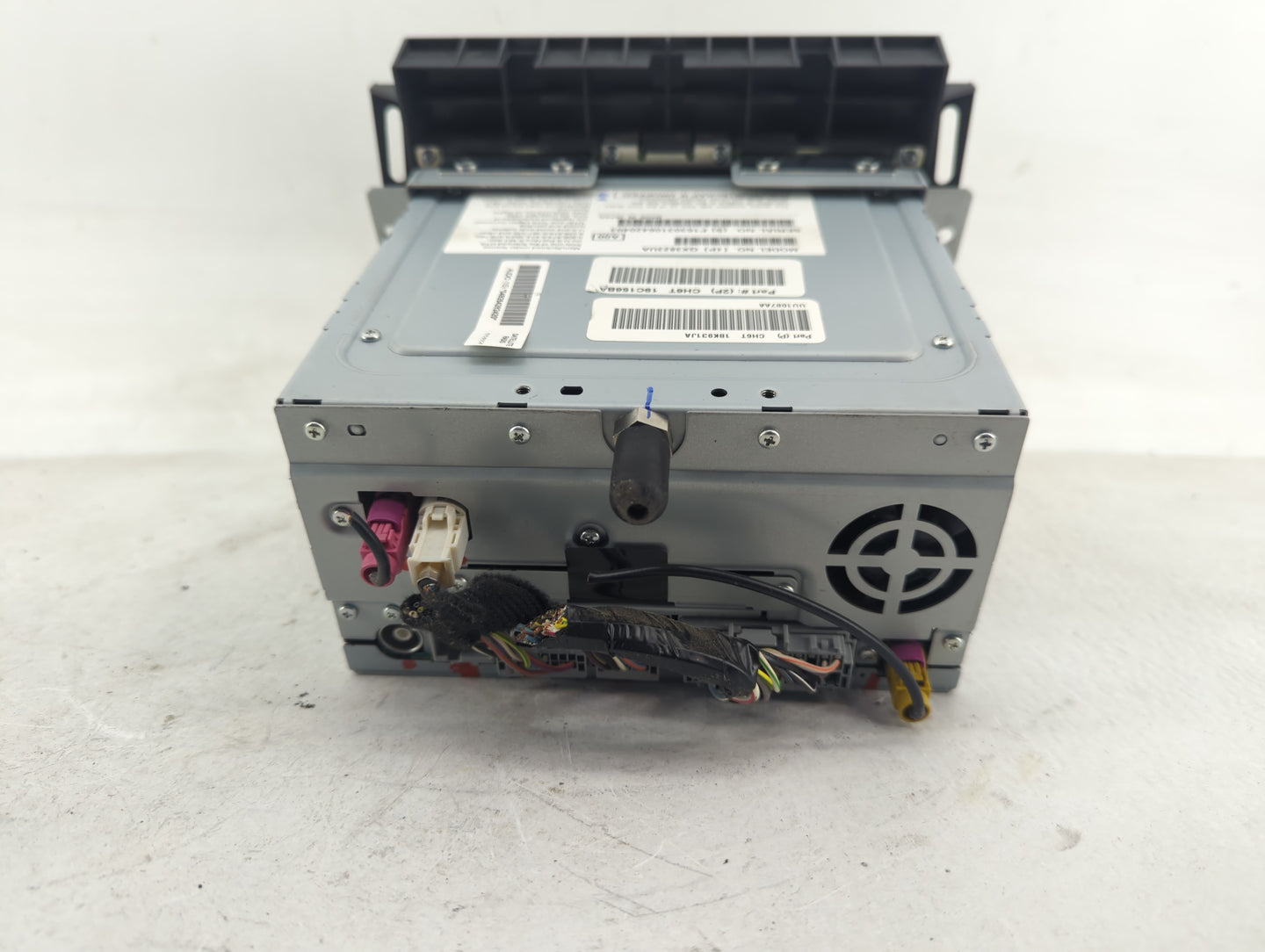 2011-2012 Lincoln Mkz Radio AM FM Cd Player Receiver Replacement P/N:CH6T 18K931JA Fits Fits 2011 2012 OEM Used Auto Parts -