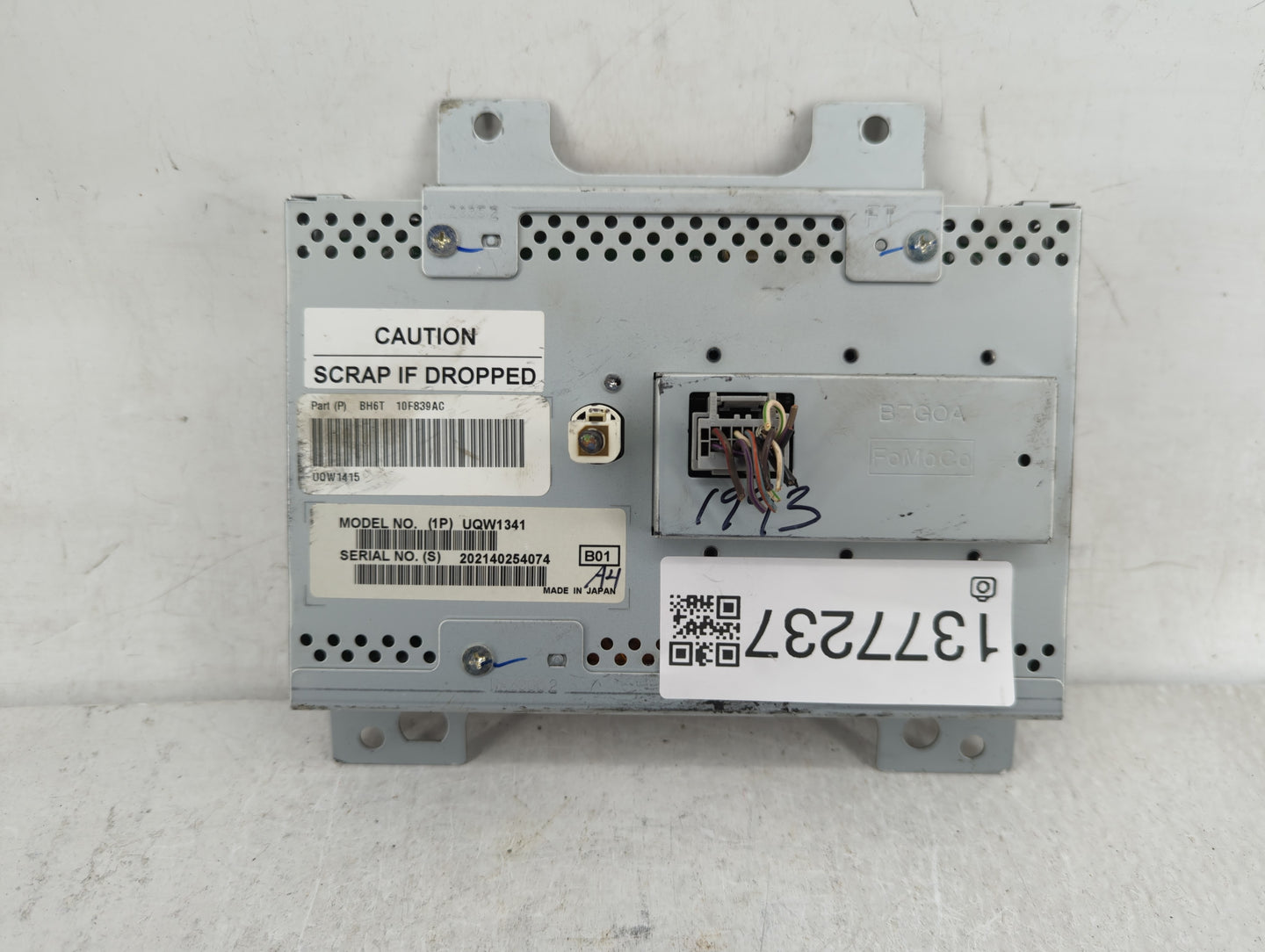 2011-2012 Lincoln Mkz Information Display Screen - Oemusedautoparts1.com