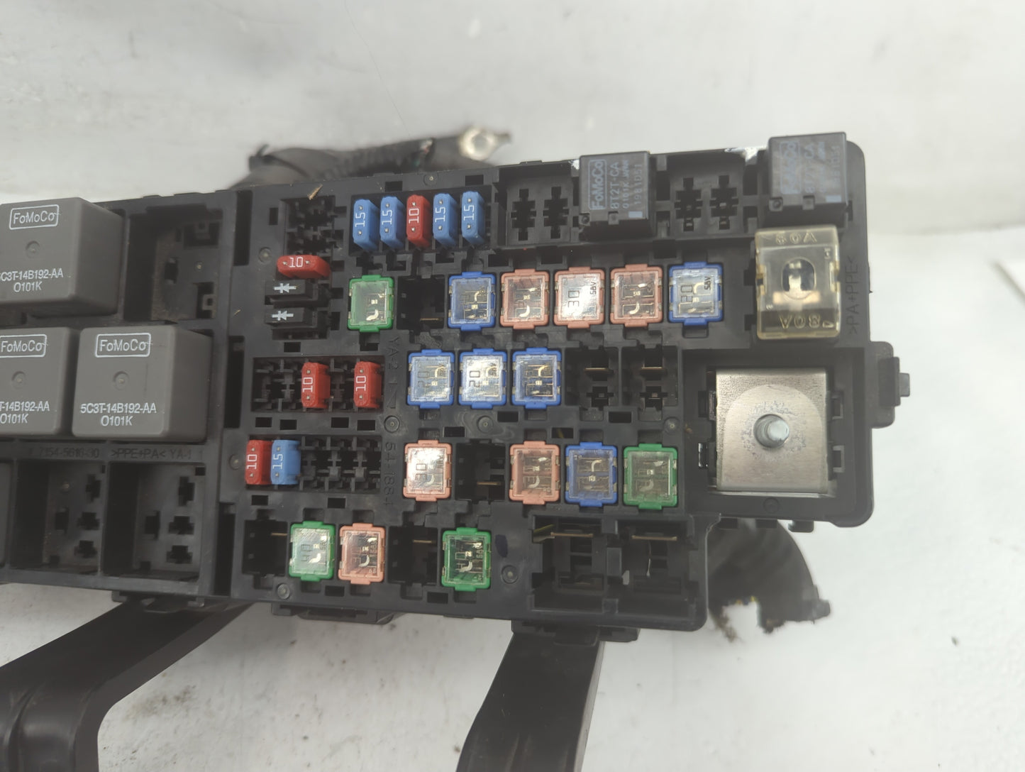 2011-2012 Lincoln Mkz Fusebox Fuse Box Panel Relay Module P/N:BH6T-14290-A Fits Fits 2010 2011 2012 OEM Used Auto Parts - Oe