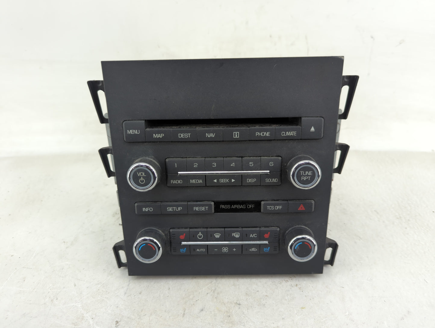 2012 Lincoln Mkz Radio AM FM Cd Player Receiver Replacement Fits OEM Used Auto Parts - Oemusedautoparts1.com