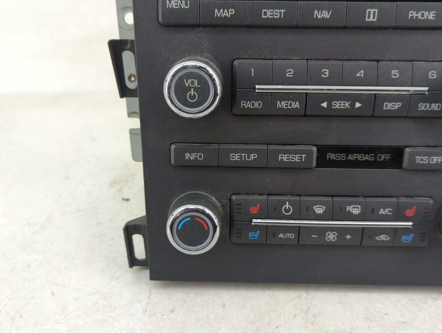 2012 Lincoln Mkz Radio AM FM Cd Player Receiver Replacement Fits OEM Used Auto Parts - Oemusedautoparts1.com