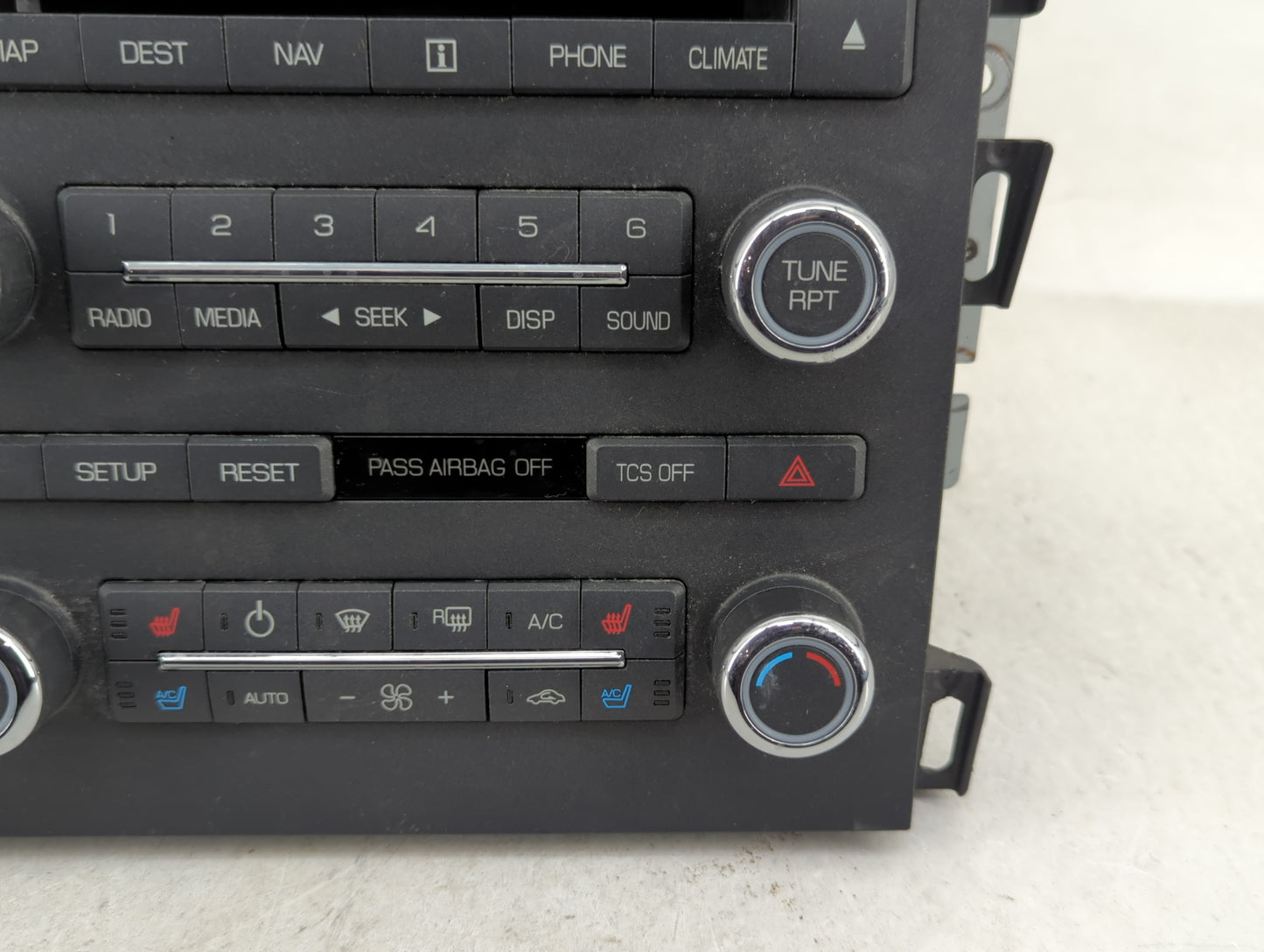 2012 Lincoln Mkz Radio AM FM Cd Player Receiver Replacement Fits OEM Used Auto Parts - Oemusedautoparts1.com
