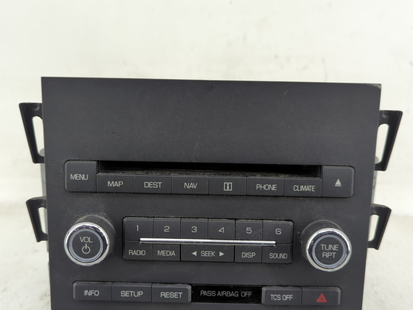 2012 Lincoln Mkz Radio AM FM Cd Player Receiver Replacement Fits OEM Used Auto Parts - Oemusedautoparts1.com