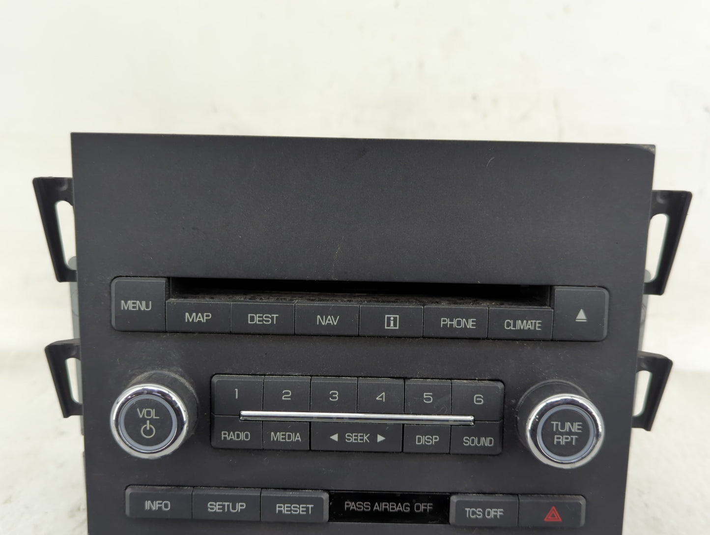 2012 Lincoln Mkz Radio AM FM Cd Player Receiver Replacement Fits OEM Used Auto Parts - Oemusedautoparts1.com